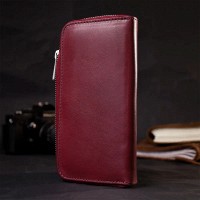 Кожаный женский кошелек ручной работы GRANDE PELLE 16796 