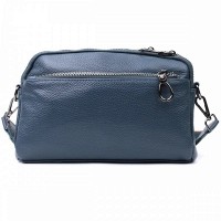 Молодежная женская кожаная сумка через плечо Vintage 22600 