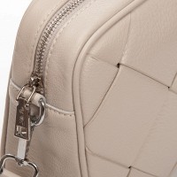 Женская кожаная сумка ALEX RAI 6616 grey