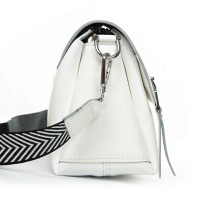Женская кожаная сумка ALEX RAI 8159 white
