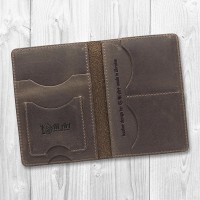 Кожаное портмоне Hi Art 7 wonders of the world PB-02-S19-1106-T002