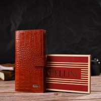 Женский кожаный кошелек  CANPELLINI 21719 