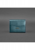 Женская кожаная поясная сумка/кроссбоди BlankNote Mini зеленая BN-BAG-38-2-MALACHITE