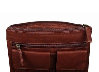 Мужская сумка из натуральной кожи Visconti 18608 OIL Brown