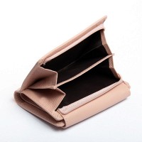 Женский кожаный кошелек Bright DR. BOND WS-31 pink