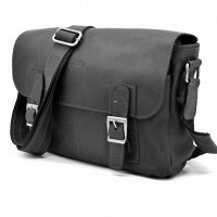 Мужская кожаная сумка через плечо TARWA RA-6002-3md