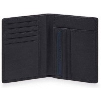 Кожаный кошелек Piquadro BRIEF/Blue PU1393BRR_BLU