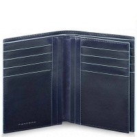 Кожаный кошелек Piquadro BL SQUARE/N.Blue PU4520B2R_BLU2