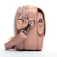 Женский молодежный кожаный клатч ALEX RAI 3904 pink