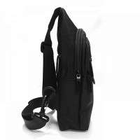 Мужская тканевая сумка-слинг Lanpad 82076 black