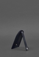 Кожаная ключница 2.0 темно-синий Краст BN-KL-2-NAVY-BLUE