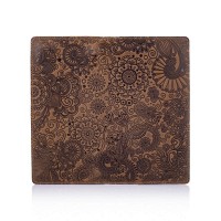 Кожаный бумажник Hi Art Mehendi Art WP-02-S19-1020-T005