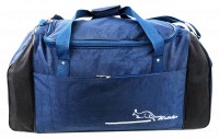 Спортивная сумка Wallaby 447-6 синий с черным, 59 л