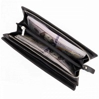 Женский кожаный кошелек ST Leather 19274 Черный
