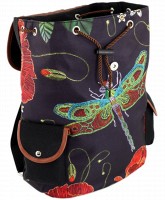 Женский черный рюкзак TRAUM 7216-65