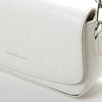 Женская сумочка из кожезаменителя FASHION 22 5307 white