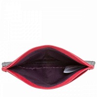  Кожаный картхолдер  Smith & Canova 26827 Devere (Black-Red)