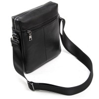 Мужская кожаная сумка через плечо BRETTON 3687-4 black