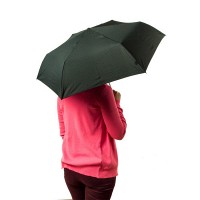 Механический зонт Fulton Superslim-1 L552 Black (Черный)