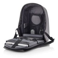 Рюкзак серый антивор XD Design Bobby Hero Regular Grey (P705.292)