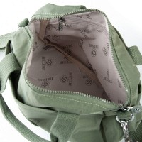 Женская тканевая сумка Jielshi 116-07 d.green