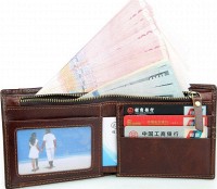 Мужской кожаный кошелек Vintage 14503