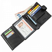 Мужской кожаный кошелек Boston 18822