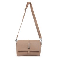 Женская кожаная молодежная сумка ALEX RAI 99121 khaki