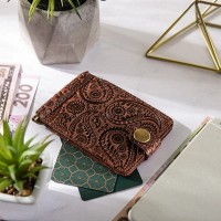 Зажим для купюр Hi Art «Buta Art» MC-01 Shabby Сognac