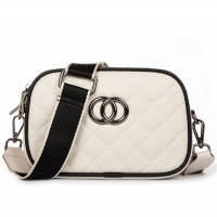 Молодежный клатч из кожи ALEX RAI 17001 white