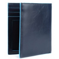 Кожаный кошелек Piquadro Blue Square (B2) PU3691B2R_BLU2