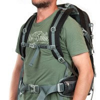 Рюкзак Туристический нейлон Royal Mountain 8368-55L black