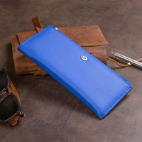 Женский кожаный кошелек ST Leather 19329 Синий