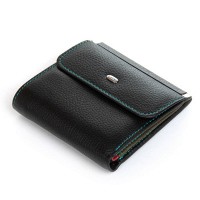 Женский кожаный кошелек Rainbow DR. BOND WRS-33-1 black