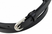 Женский узкий кожаный ремень Skipper 1481-15