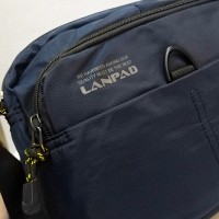 Мужская сумка через плечо Lanpad 65349 blue