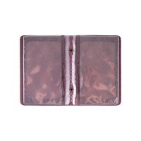 Обложка для документов из кожи HiArt AD-03 Shabby Plum