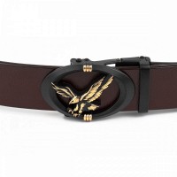 Мужской кожаный ремень автомат Vintage 20298