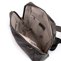 Женская кожаный рюкзак ALEX RAI 8781-9 grey