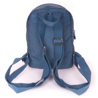 Женский тканевый рюкзак Jielshi 7701 blue