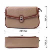 Молодежная женская кожаная сумка через плечо Vintage 22620 