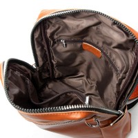 Женский кожаный рюкзак ALEX RAI 8781-9 camel