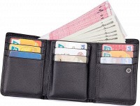 Мужской кожаный кошелек Vintage 14467