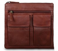 Мужская сумка из натуральной кожи Visconti 18608 OIL Brown