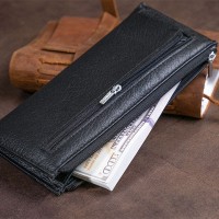 Женский кожаный кошелек ST Leather 19324 Черный