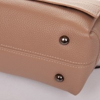 Женская кожаная сумка ALEX RAI 99105 beige