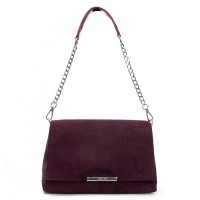 Женская замшевая сумка ALEX RAI 9717-220 bordo