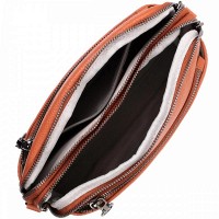 Молодежная женская кожаная сумка через плечо Vintage 22601 