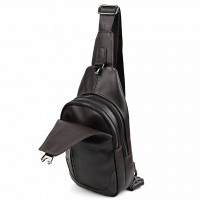 Мужская кожаная сумка-слинг TARWA GC-4004-3md