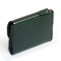 Женский кожаный кошелек Bright DR. BOND WS-239 green
